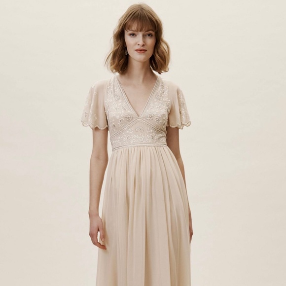 BHLDN Fresno Beaded Dress NWT - Picture 1 of 4